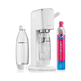 Сифон для води SodaStream Art, білий + пляшка Fuse 1л + балон з газом