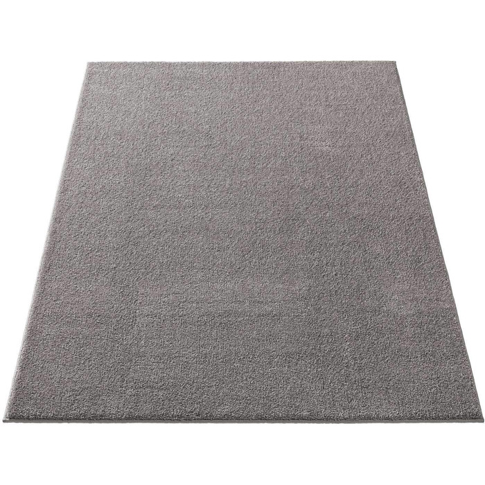 Килимок Taracarpet з коротким ворсом, білий, 160x220 см - для вітальні, дитячої, спальні, кухні