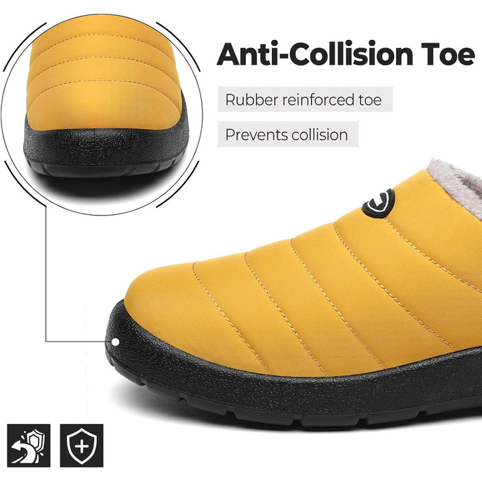 Тапочки халатні зимові Mishansha для чоловіків та жінок, теплі, з плюшевою підкладкою, розмір 35-47, зелені (жовті, 41 EU)