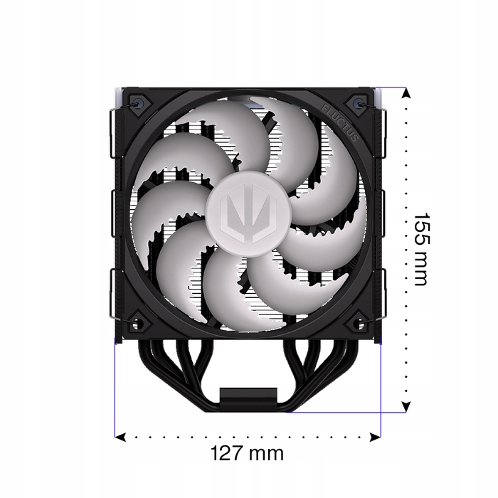 Кулер для процесора Endorfy Fera 5 Black ARGB 120мм TDP 220W