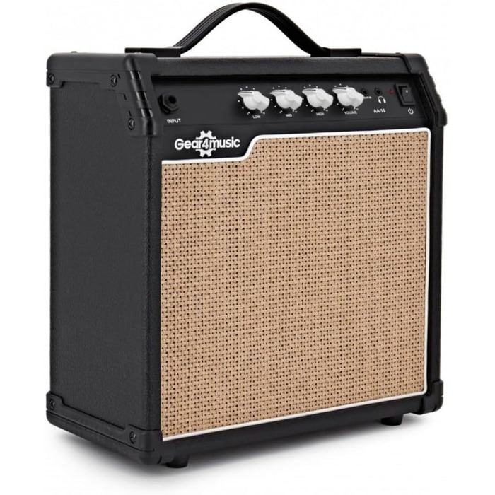 Акустична гітара Gear4music Roundback з аксесуарами