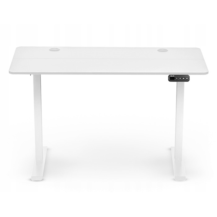 Електричний стіл з регулюванням висоти Hell's Chair White, 120x60 см