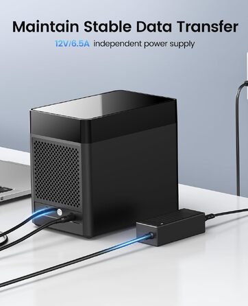 Зовнішній HDD-корпус ORICO DS500U3 на 5 слотів USB 3.0 для SATA HDD 3.5