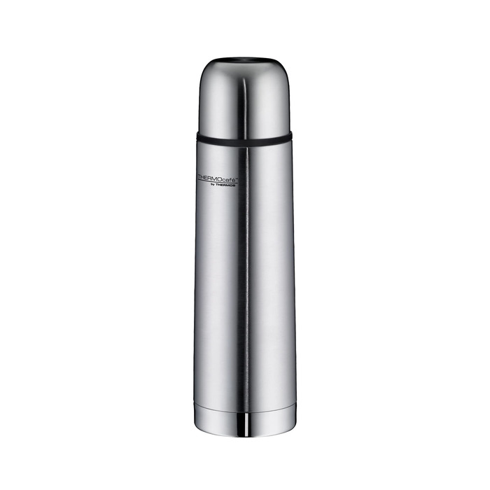 Термос THERMOcafé TC EVERYDAY 0.5 л з чашкою, нержавіюча сталь, для кави та чаю, герметичний, сріблястий