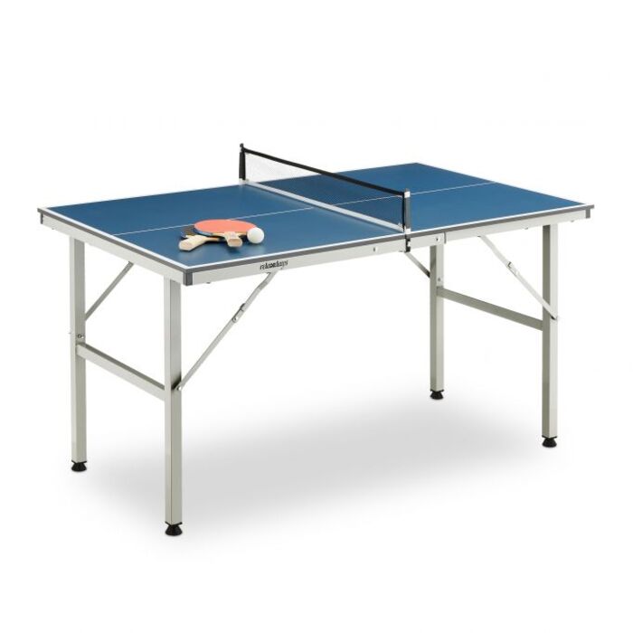 Relaxdays Indoor Table Tennis Table in Blue