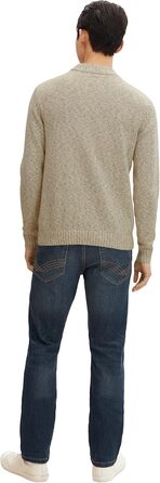 Джинси чоловічі Tom Tailor Marvin Straight 36W/32L, Mid Stone Wash - Оригінальний денім