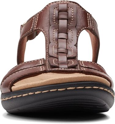 Босоніжки Clarks Laurieann Kay жіночі бежеві (38 EU) - шкіряні сандалі на плоскій підошві