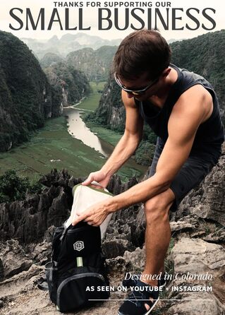 Набір кубиків для пакування TRIPPED: легкі, міцні, з двома блискавками, 2 шт. (білий, зелений)