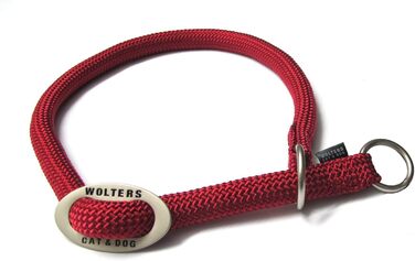 Нашийник для собак Wolters Schlupfhalsband K2 червоного кольору, розмір 45-55 см, ширина 1,3 см