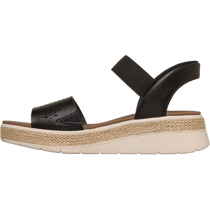 Кросівки жіночі Skechers Bobs Sun Ray Step Aside чорні, 41 EU