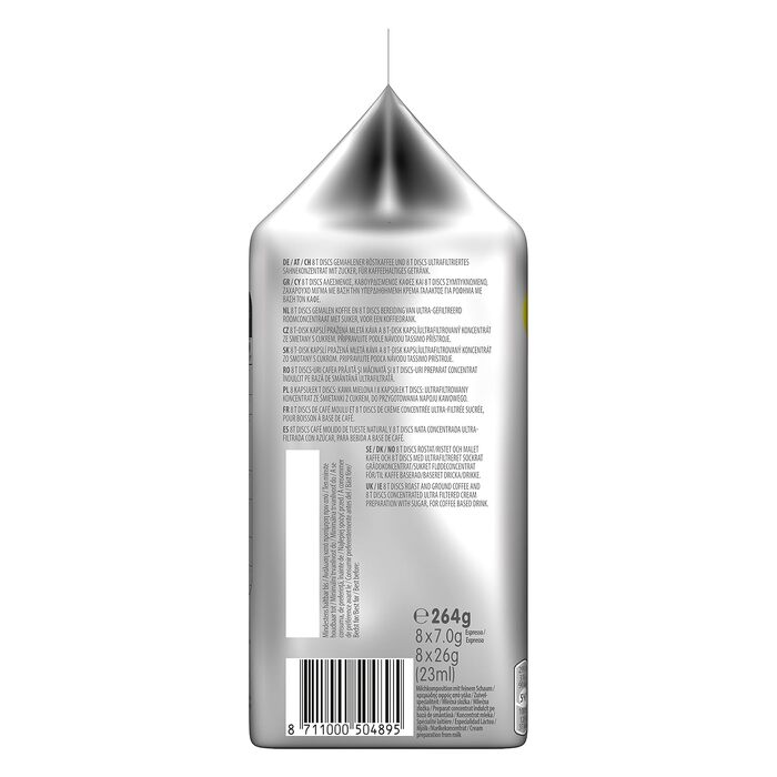 Кавові капсули Jacobs Latte Macchiato Classico для Tassimo, 40 шт (5х8 падів)