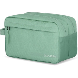 Косметичка для ручної поклажі Travelite Kick Off: практична культбагаж для подорожей та спорту, 26 см, 5 л, сірий (антрацит)