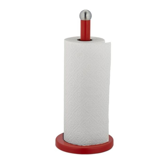 Relaxdays Standing Kitchen Roll Holder