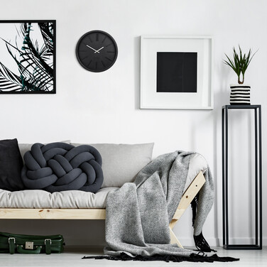 Relaxdays Wall Clock Modern
