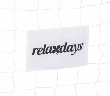 Relaxdays XXL Metal Football Goal