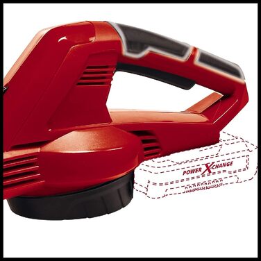 Einhell Cordless Universal Blower GC-CL 18/1 Li E-Solo Power X-Change (18 V, Li-Ion, Airflow 210 km/h, 2-piece pipe, electronic speed control, without battery and charger)