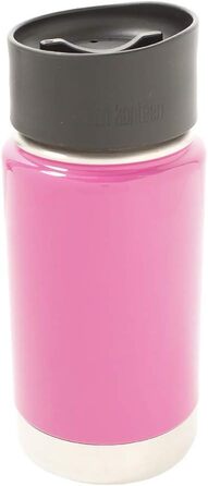 Klean Kanteen Wide Vacuum-Insulated Water Bottle with Cafe Cap 2.0 (355 ml, Wild Orchid)