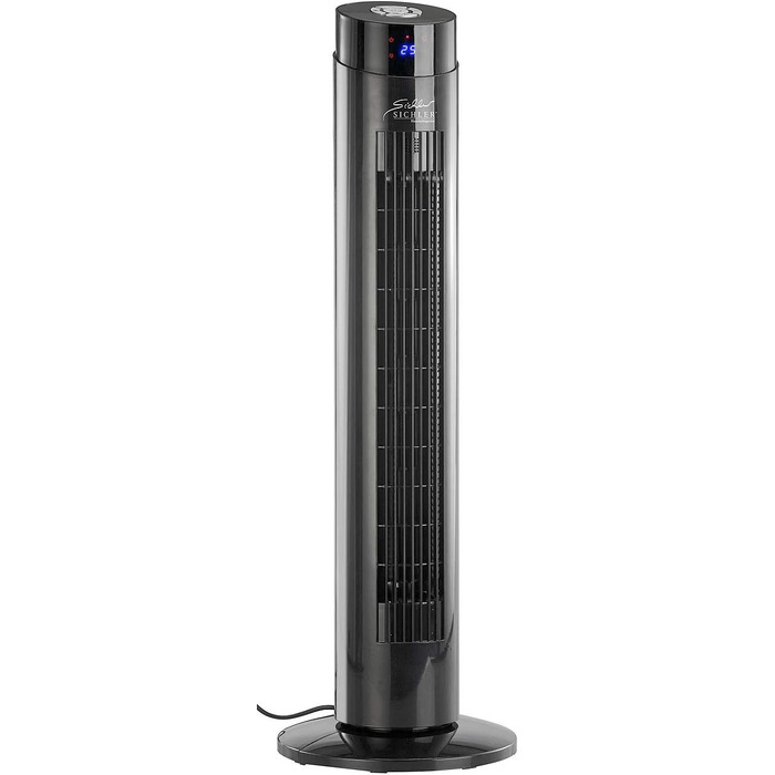 Вентилятор Sichler: Турбо-вентилятор з іонізатором, Wi-Fi, керуванням через додаток та голосовими помічниками (Siri, Alexa, Google Assistant)
