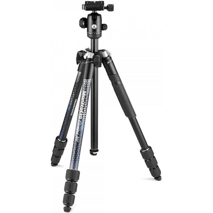 Штатив MANFROTTO Element MII з алюмінію, чорний, 4 секції BH - MKELMII4BK-BH