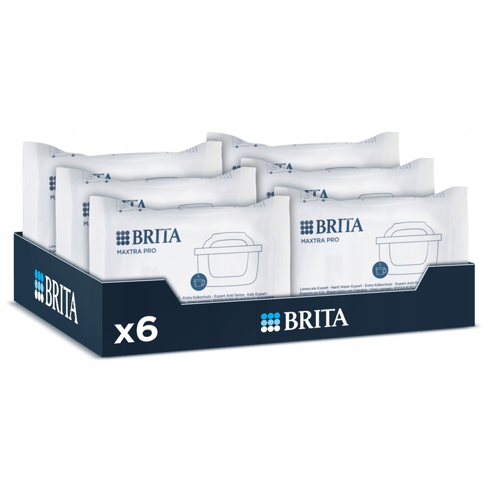 Смінні фільтрувальні картриджі для глека Brita Maxtra Pro Hard Water Expert, 6 шт.