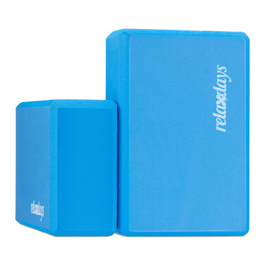 Relaxdays Yoga Block Set of 2