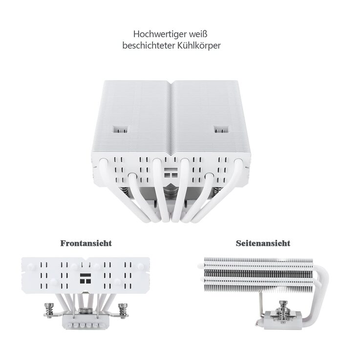 Thermalright SI-100: Повітряний кулер для CPU з 6 тепловими трубами, тихий вентилятор TL-E12B PWM, технологія AGHP 3.0, сумісний з AMD AM4/AM5 та Intel 1150/1151/1200/1700/2066