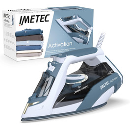 Праска з парою Imetec Activation з керамічно-турмаліновою підошвою, 200 г/хв, ZeroCalc, 2400 Вт