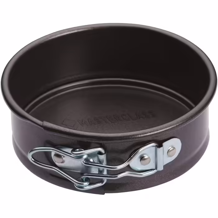 MasterClass Non-Stick Mini Springform Pan with Removable Bottom, Steel, Grey, 11 cm