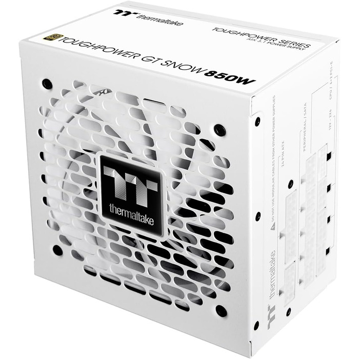 Блок живлення Thermaltake Toughpower GT 850W ATX 3.1 PCIe 5.1 80+ Gold Modular Snow (білий)