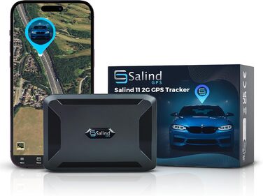 GPS-трекер SALIND 11 2G для авто, мотоциклів, транспорту з магнітом, реальне відстеження, автономна робота до 90 днів, тривоги, геозона