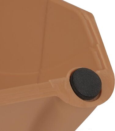 Relaxdays Dog Stairs, 4 Steps, for Small & Large Dogs, Bed & Couch, Car, Pet Stairs, HxBxT: 49 x 39 x 61 cm (beige)
