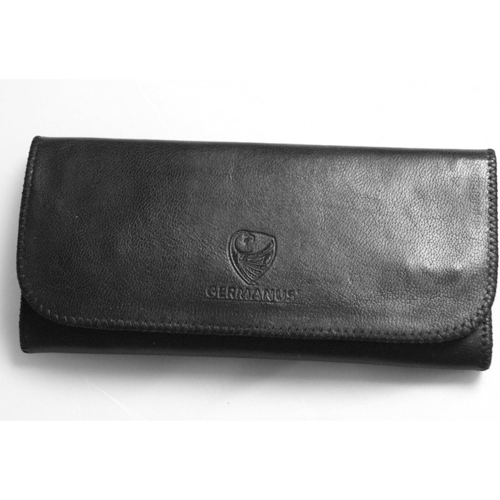 GERMANUS Furvus - Made in EU - Leather Tobacco Pouch Tobacco Bag Rolling Pouch Rolling Case Tobacco Case