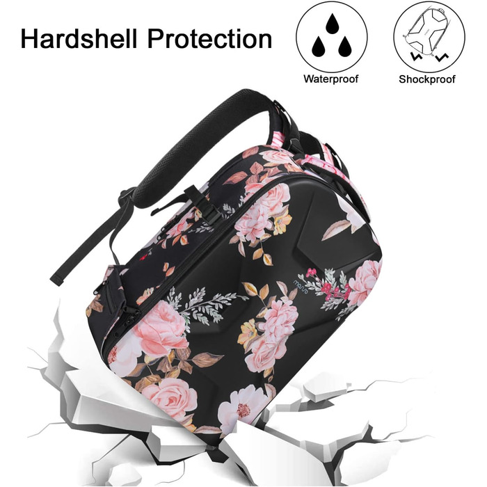 Рюкзак для камери MOSISO: DSLR, SLR, беззеркальні фотоапарати, дрони DJI Mavic, ноутбук, водонепроникний, з тримачем для штатива, чорний