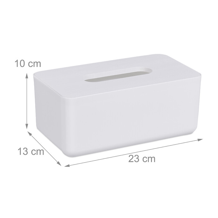 Relaxdays Cloth Box with Bamboo Lid