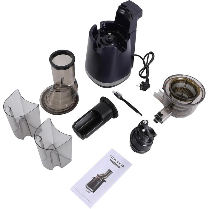 Juicer Slow Juicer, 250W Compact Electric Juicer 800 ml Juice Press for Vegetables and Fruits