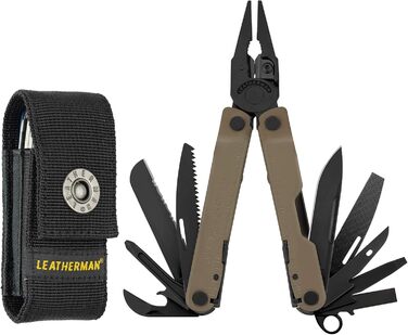 Мультитул Leatherman Rebar, 17 функцій, чорний неіржавний, чохол MOLLE, для дому, туризму