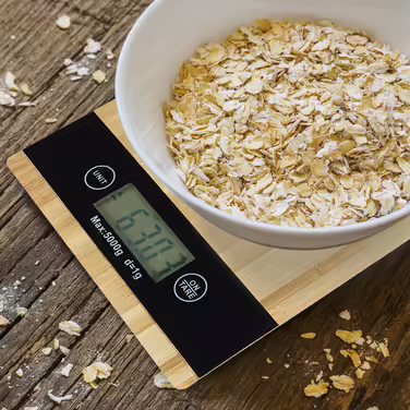 Relaxdays Digital Kitchen Scale Bamboo