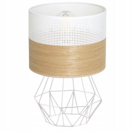 Настільна нічна лампа з ажурним абажуром 