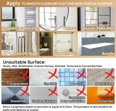 Хромована мильниця з піддоном для води, настінна, без свердління, для ванної кімнати та кухні (5 кг)