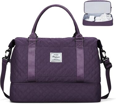 Спортивна сумка для подорожей Easyjet: водонепроникна, з відділенням для взуття, 47x37x22 см, 38 л, A5, бежева