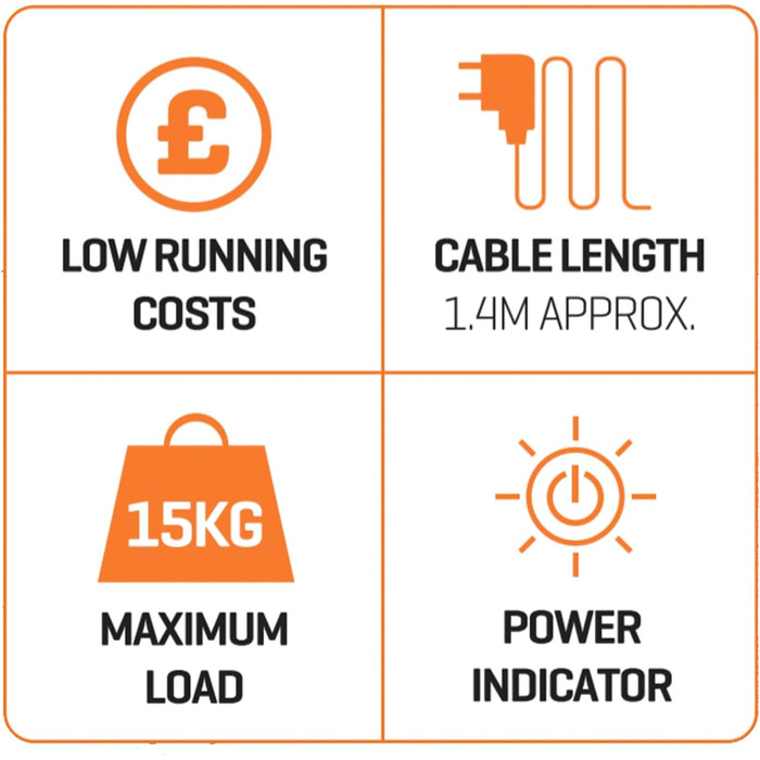 Сушарка для білизни Daewoo HEA1874 розкладна, портативна, електрична, біла, з алюмінієвими крилами, 230W, 15 кг