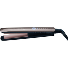Випрямляч для волосся Remington S8593 Keratin Protect з датчиком захисту від перегріву, цифровим дисплеєм та керамічним покриттям з мигдалевою олією