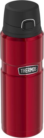 Термос із нержавіючої сталі 0,70л, блакитний - Thermos King, абсолютно герметичний, зберігає тепло 15 год, холод 24 год, для чаю, кави, води, BPA-free