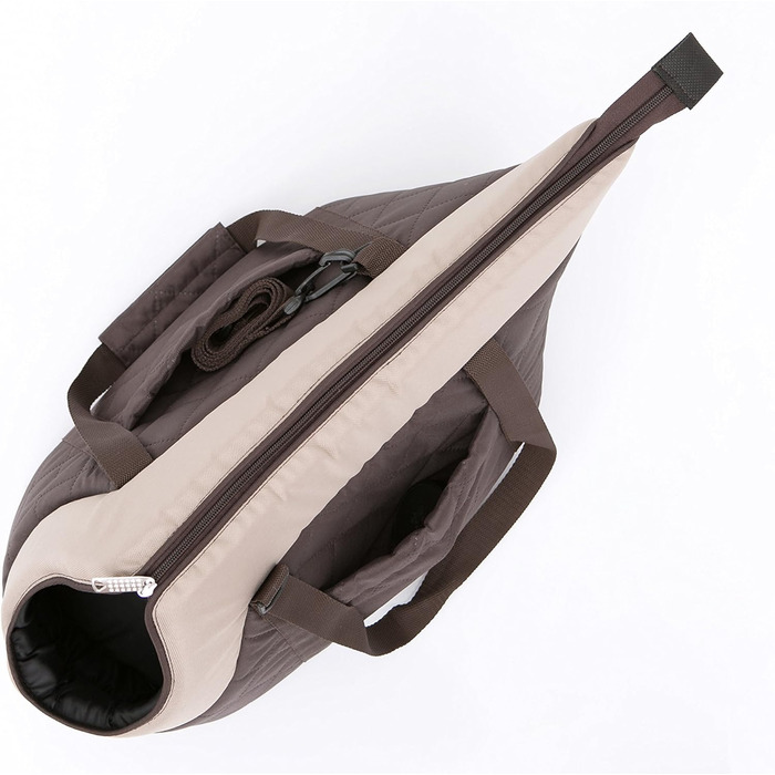 Сумка-переноска для собак та котів, рюкзак для маленьких та середніх порід, 2-30 кг, розмір L (30x58x32 см), коричнева