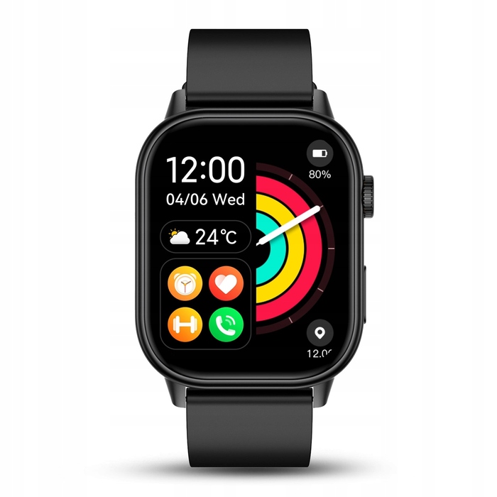 Смарт-годинник JG Smart QX17 для жінок, GPS, чорний