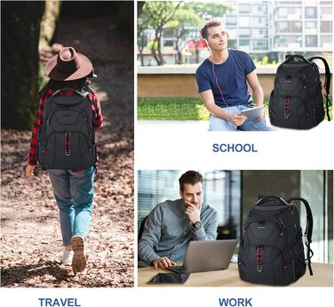 VANKEAN 17-inch extra-large laptop backpack