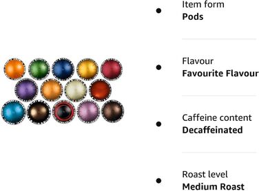 Nespresso Vertuo Line Стартовий набір: 20 капсул для кавомашини Vertuo