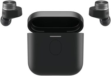 Бowers & Wilkins Pi7 S2: Бездротові навушники з активним шумозаглушенням (ANC), Bluetooth, aptX, Satin Black (2023)