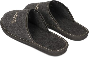 Чоловічі домашні капці BeComfy з повсті, тапочки чоловічі легкі, розміри 40-46 EU (42 EU) - ідеальні для дідуся