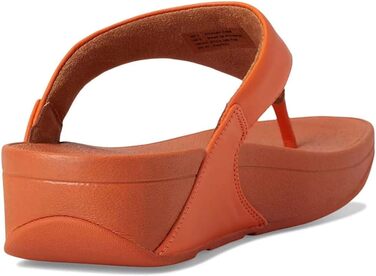 Сандалії жіночі Fitflop Lulu з шкіри, з підтримкою пальців, помаранчевий (37 EU)